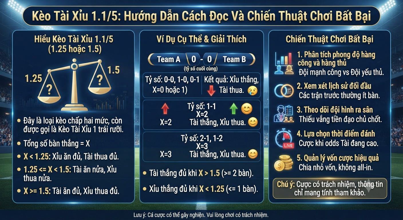 kèo tài xỉu 1.1 5